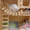 Climber Clamber Sisal Rope Cat Bridge - KittyNook Cat Company