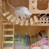 Thumbnail for Kitty Krossing Cat Rope Bridge Cat Furniture KittyNook Cat Company   