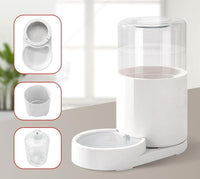 Thumbnail for Large Capacity Minimalist Automatic Cat Feeder and Water Dispenser - KittyNook Cat Company