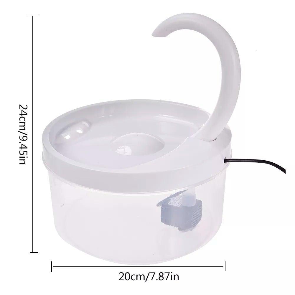 Large Capacity Swan Neck Cat Fountain Mugs KittyNook Cat Company Swan Neck Cat Fountain (without LED light)  