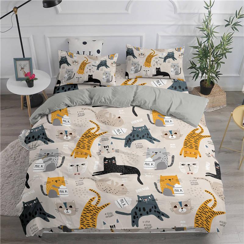 Meow & Purr Cat Bedding Set - KittyNook Cat Company