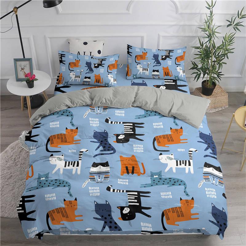 Meow & Purr Cat Bedding Set - KittyNook Cat Company