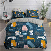 Load image into Gallery viewer, Meow &amp; Purr Cat Bedding Set - KittyNook Cat Company