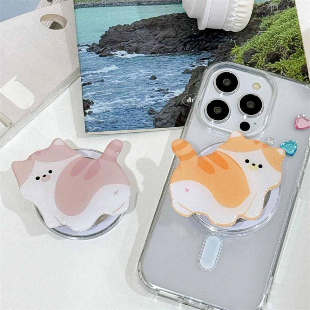 Meow Grip Cat Pop Socket Mobile Phone Accessories KittyNook Cat Company   