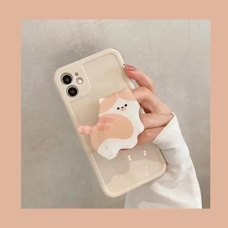 Meow Grip Cat Pop Socket Mobile Phone Accessories KittyNook Cat Company   