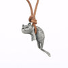 Meow Medallion Grunge Necklace - KittyNook Cat Company