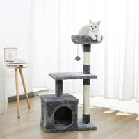Thumbnail for Multi-Level Cat Condo for Large Cats - KittyNook