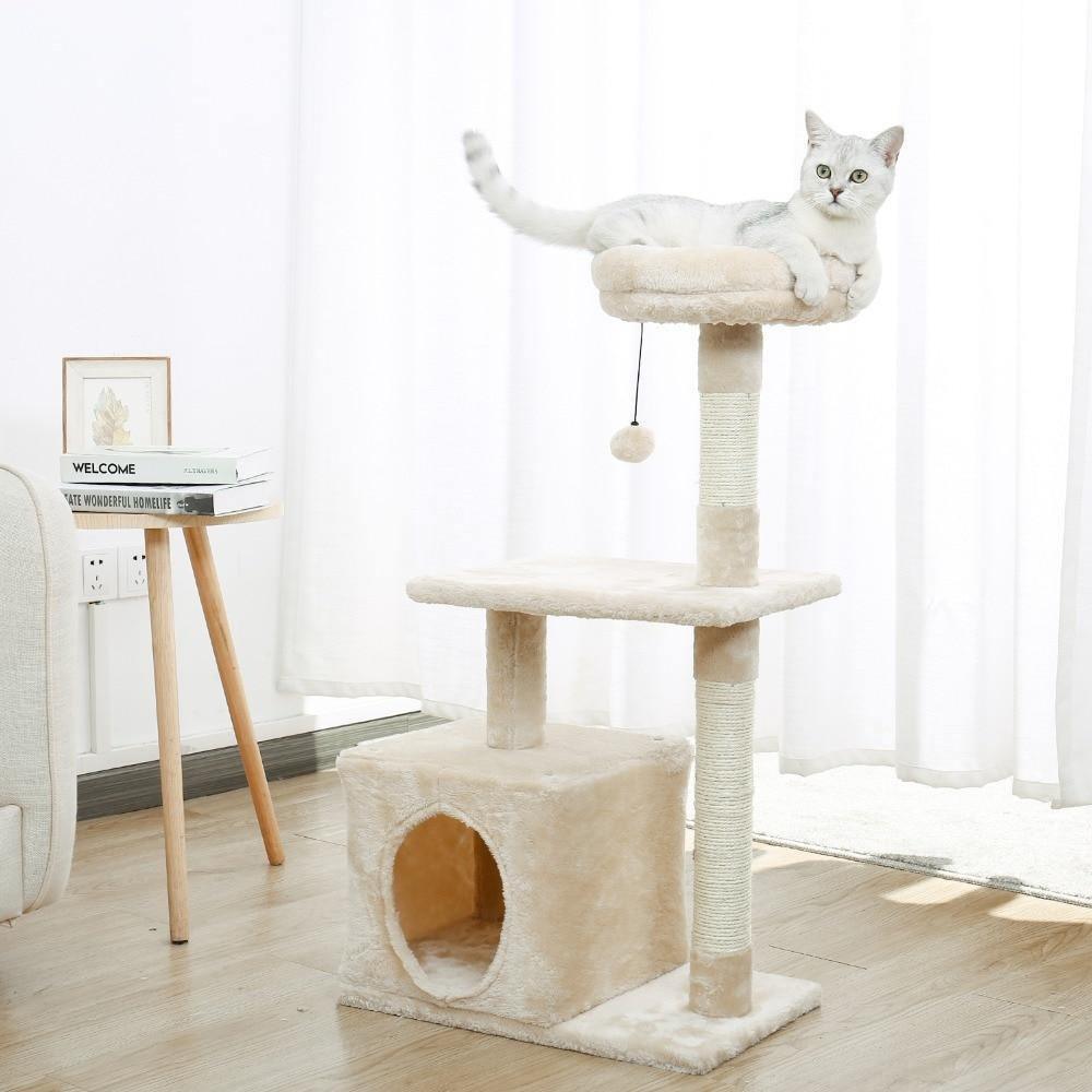 Multi-Level Cat Condo for Large Cats - KittyNook