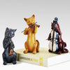 Load image into Gallery viewer, Musicat Resin Figurine - KittyNook Cat Company