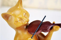 Thumbnail for Musicat Resin Figurine - KittyNook Cat Company
