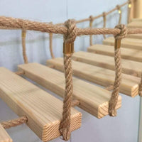 Thumbnail for Nancy Sway Wooden Rope Bridge - KittyNook