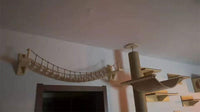 Thumbnail for Nancy Sway Wooden Rope Bridge Cat Furniture KittyNook   