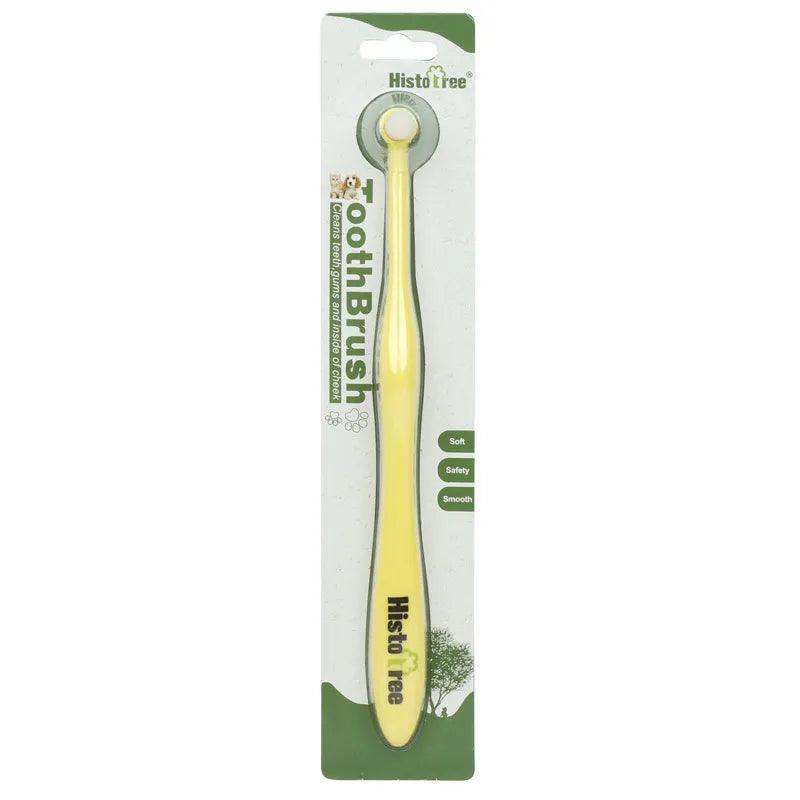 Orbital Pet Toothbrush Pet Grooming Supplies KittyNook Cat Company Yellow  