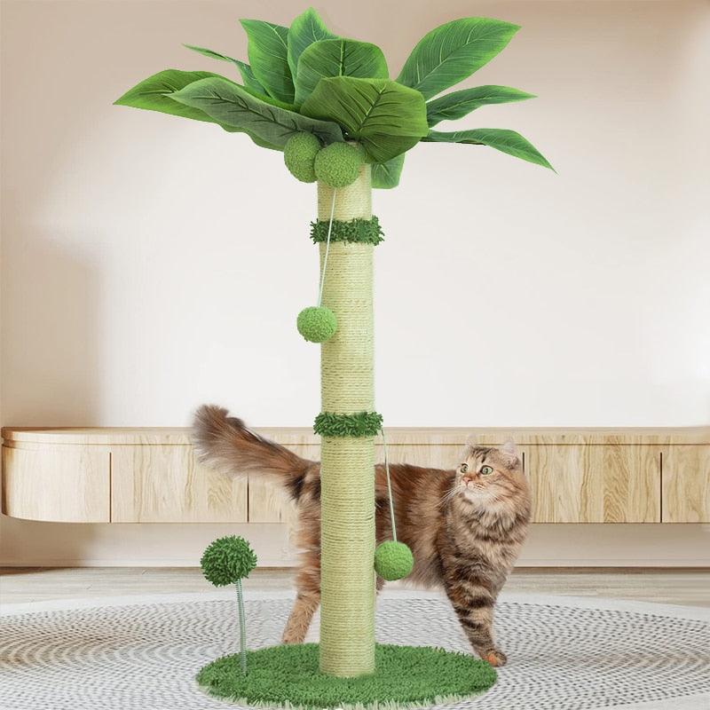 Palm Purr Sisal Cat Scratcher Cat Furniture KittyNook Cat Company   