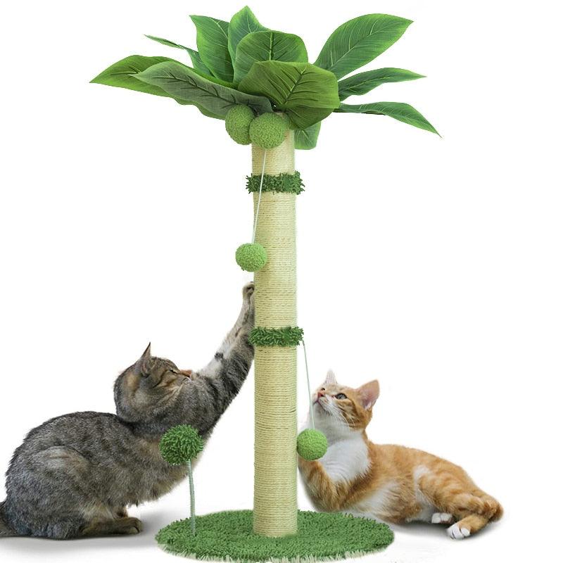 Palm Purr Sisal Cat Scratcher Cat Furniture KittyNook Cat Company   