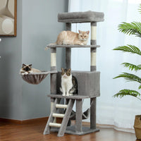 Thumbnail for Paws and Perch Cat Treehouse - KittyNook Cat Company
