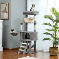 Thumbnail for Paws and Perch Cat Treehouse - KittyNook Cat Company