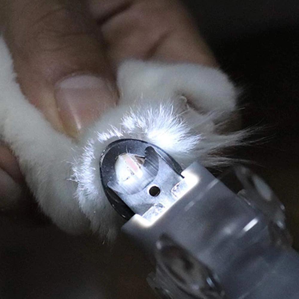 Pet Nail Clipper with LED Light - KittyNook Cat Company