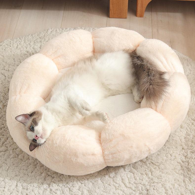 Petal Purr Fancy Cat Bed - KittyNook Cat Company
