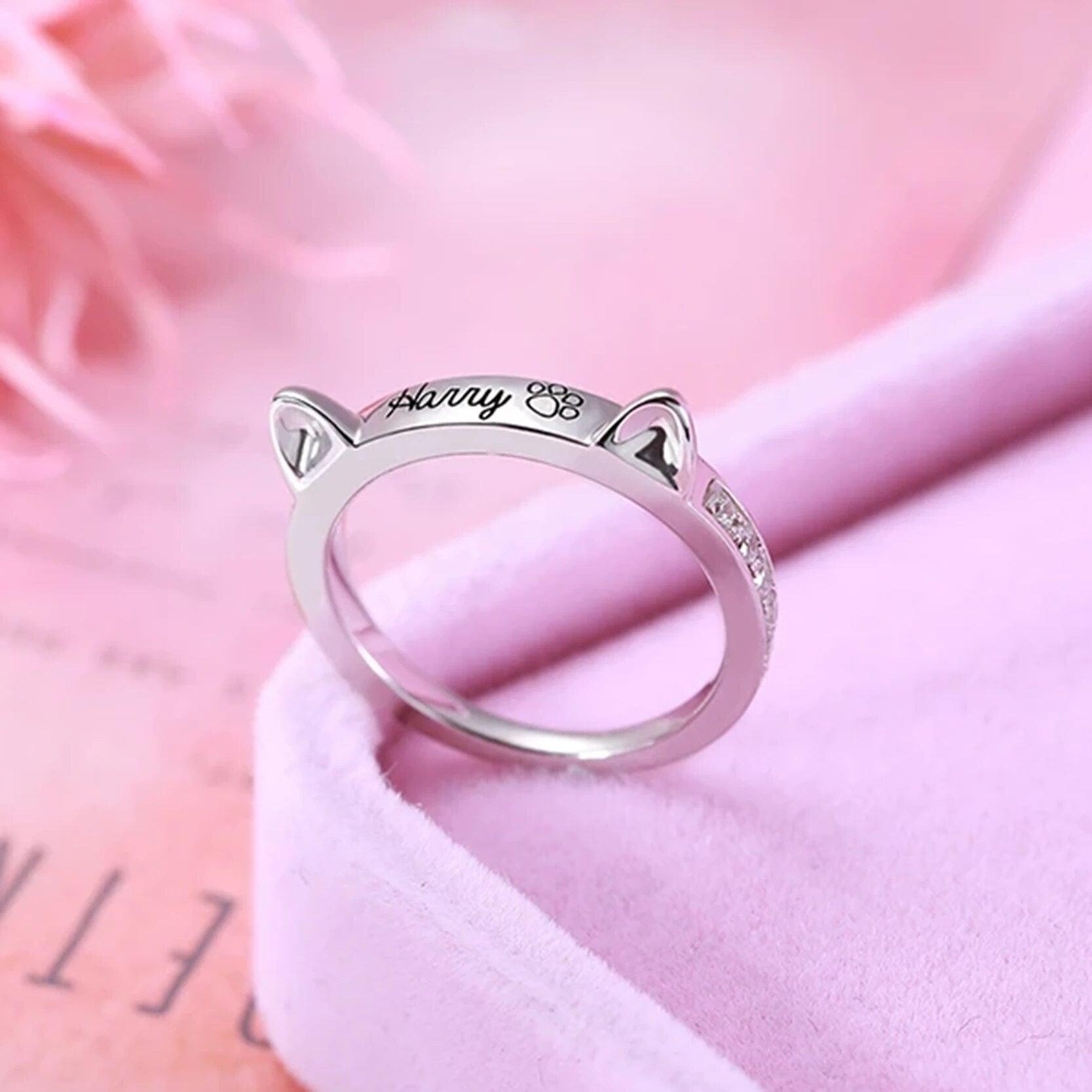 PetLove Bands Custom Ring - KittyNook Cat Company