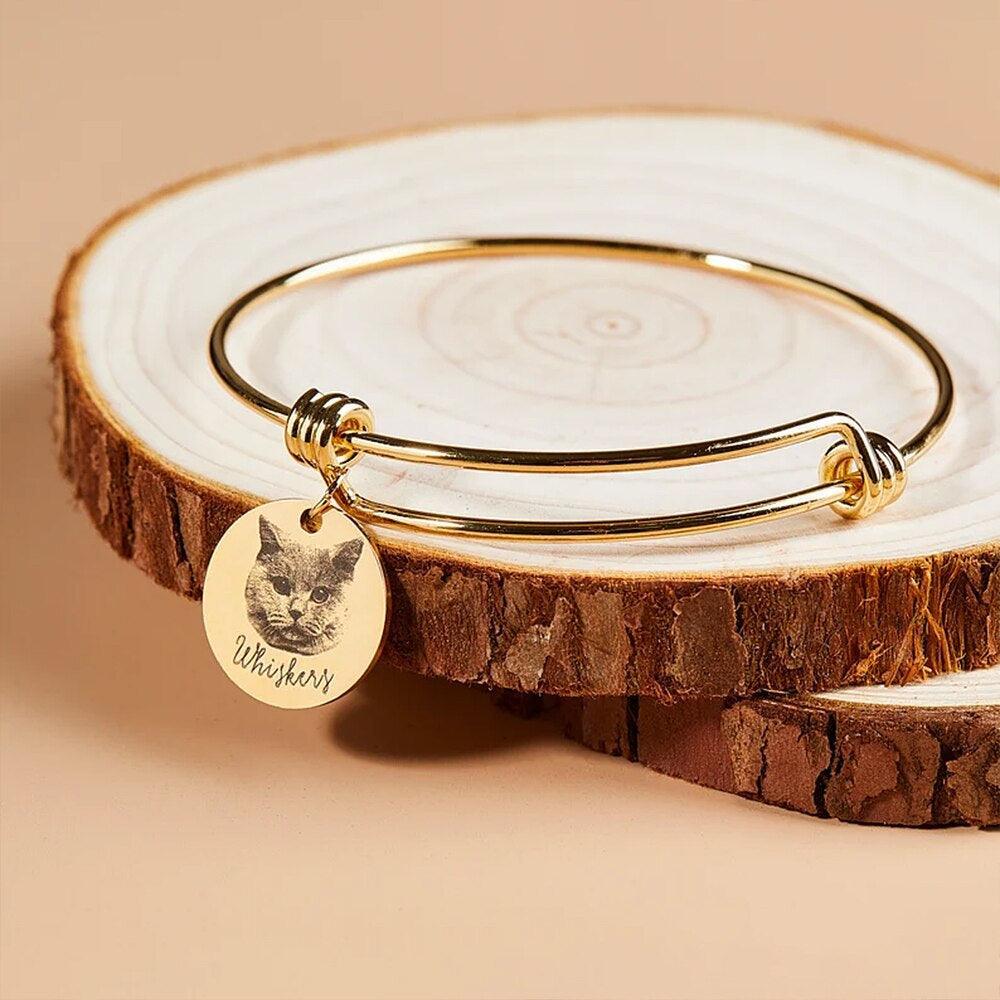 PetShots Engraved Bangles - KittyNook Cat Company