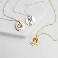Thumbnail for PetShots Personalized Necklace - KittyNook Cat Company