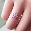Load image into Gallery viewer, Pinky Paw Teeny Zircon Ring - KittyNook