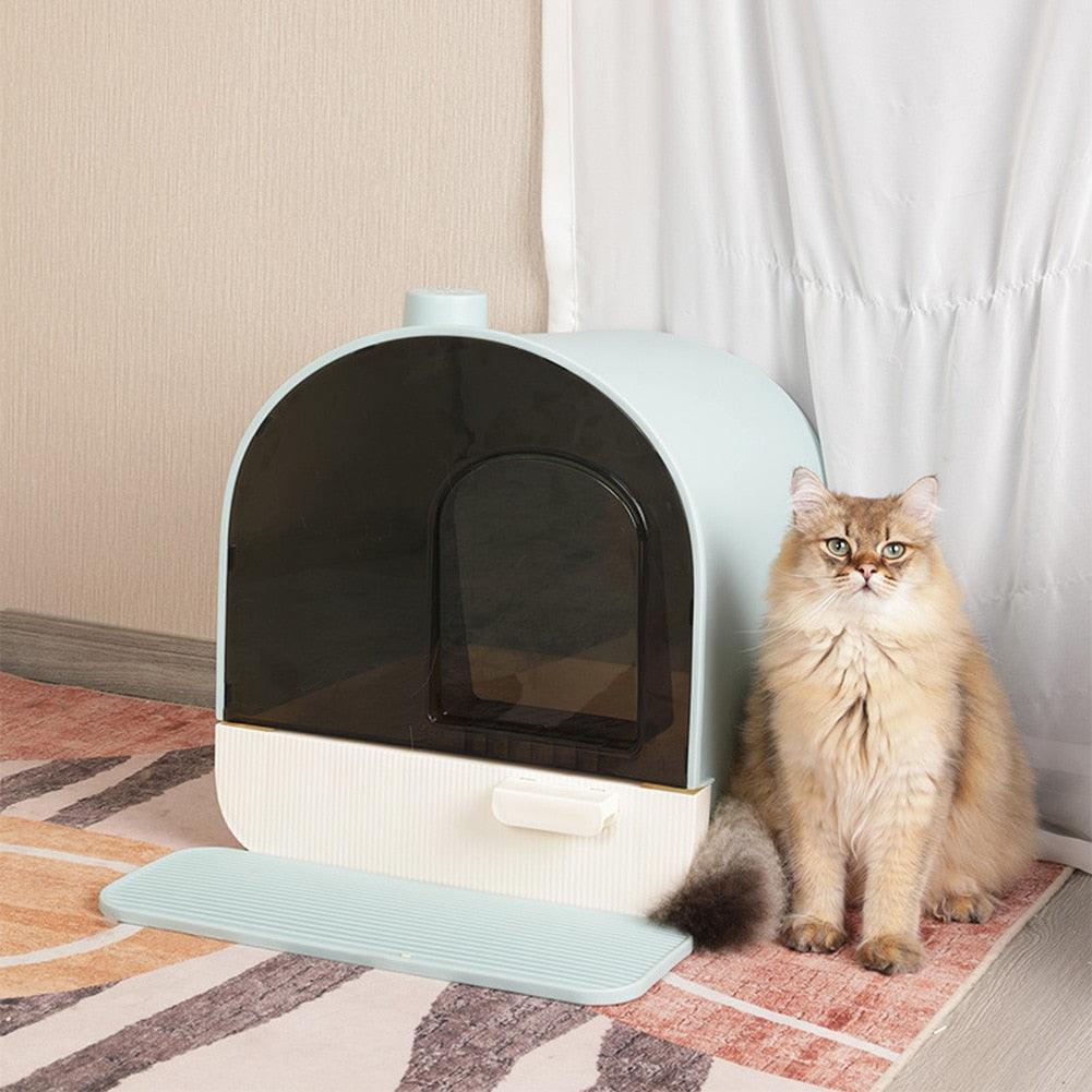 Porta Cat Litter Box House - KittyNook Cat Company