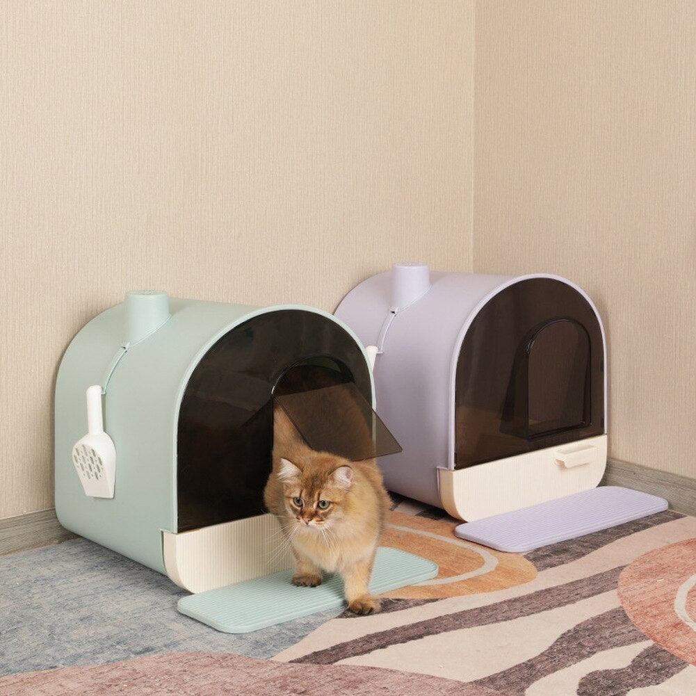 Porta Cat Litter Box House - KittyNook Cat Company