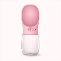 Thumbnail for Portee the Portable Pet Water Bottle Pet Bowls, Feeders & Waterers KittyNook Pink 350 ml 