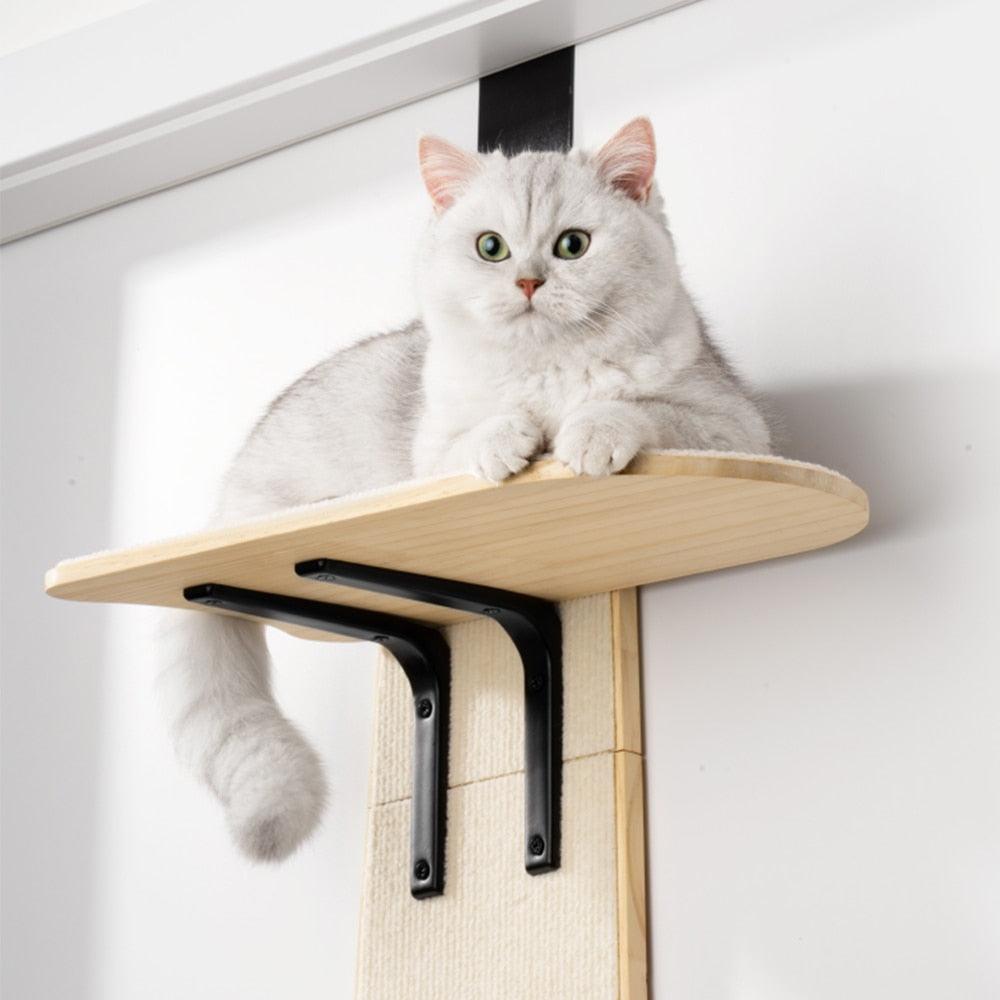 Pounce n' Swing Hanging Cat Tree - KittyNook Cat Company
