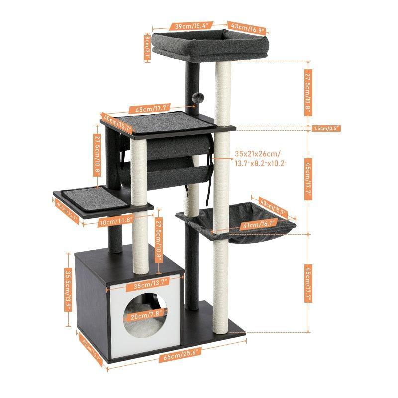 Pounce Palace Indoor Cat Condo - KittyNook Cat Company
