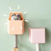 Thumbnail for Pouncing Peg Self Adhesive Hook Utility Hooks KittyNook Cat Company   