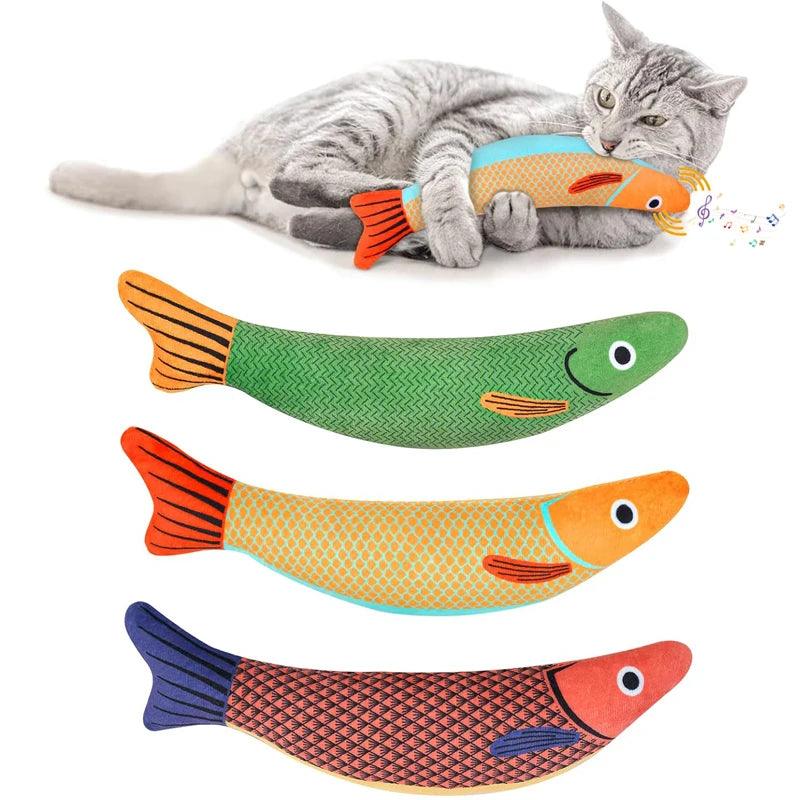 Purrfect Catch Catnip Fish Cat Toy Cat Toys KittyNook Cat Company   