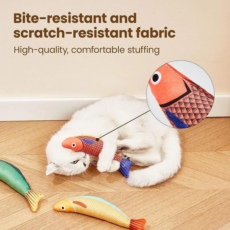 Purrfect Catch Catnip Fish Cat Toy Cat Toys KittyNook Cat Company   