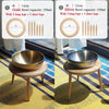 Load image into Gallery viewer, Purrfect Heights Stainless Steel Elevated Cat Bowl - KittyNook Cat Company