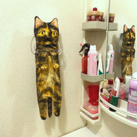Thumbnail for Ragtastic Cat Hand Towels - KittyNook Cat Company