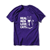 Load image into Gallery viewer, Real Men Love Cats Tee - KittyNook