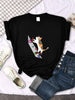 Load image into Gallery viewer, Rock Climbing Cat Graphic Tee - KittyNook Cat Company