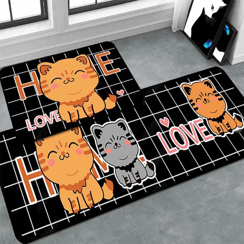 Rug Catz Cat Doormat Bath Mats & Rugs KittyNook Cat Company 40cm x 60cm Style J 