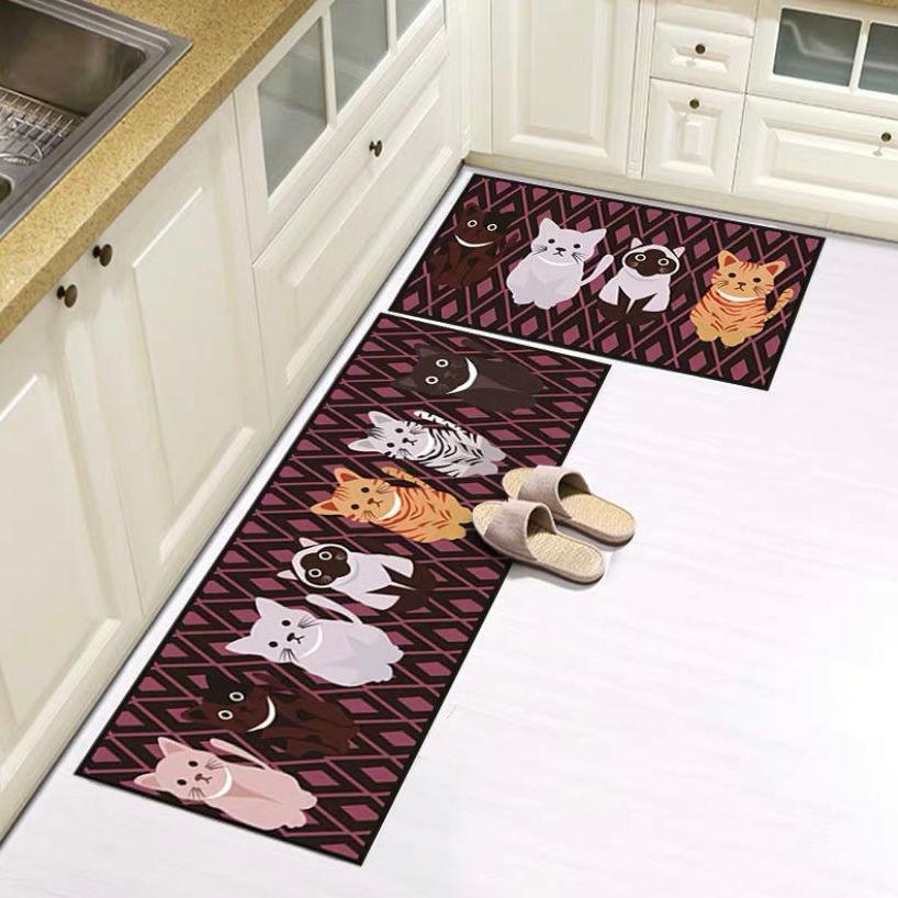 Rug Catz Cat Doormat Bath Mats & Rugs KittyNook Cat Company 40cm x 60cm Style K 