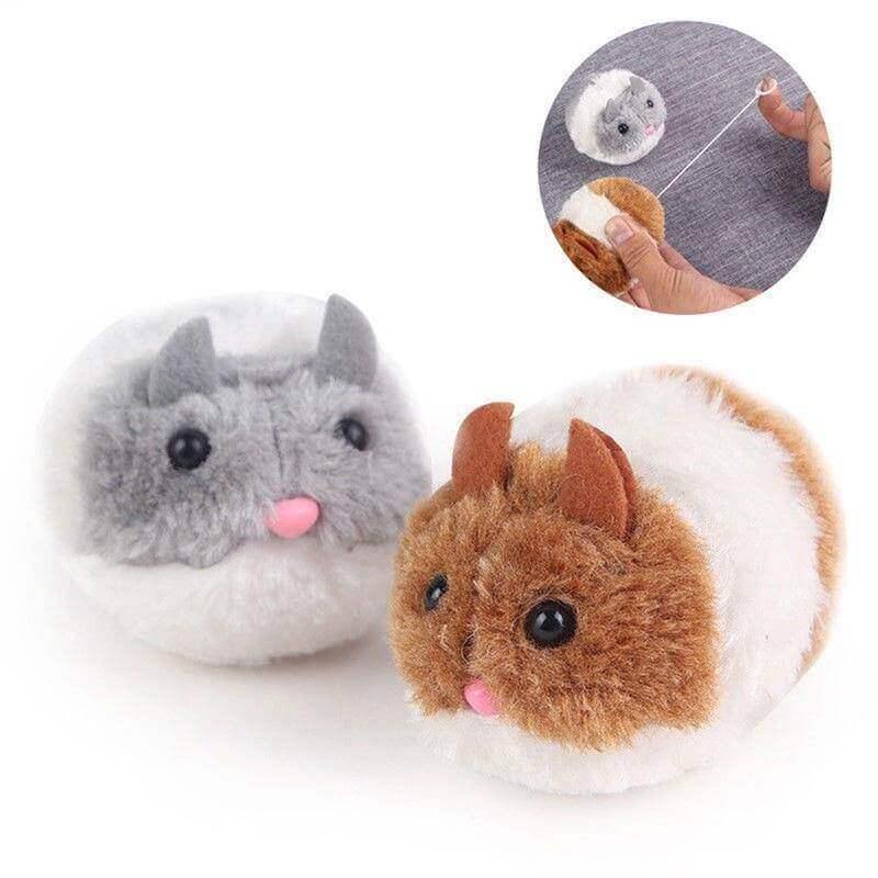 Running Mouse Plush Toy Cat Toys KittyNook   