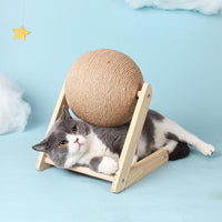 Thumbnail for Sasa Sisal Rope Ball Cat Toys KittyNook Cat Company L type Small 