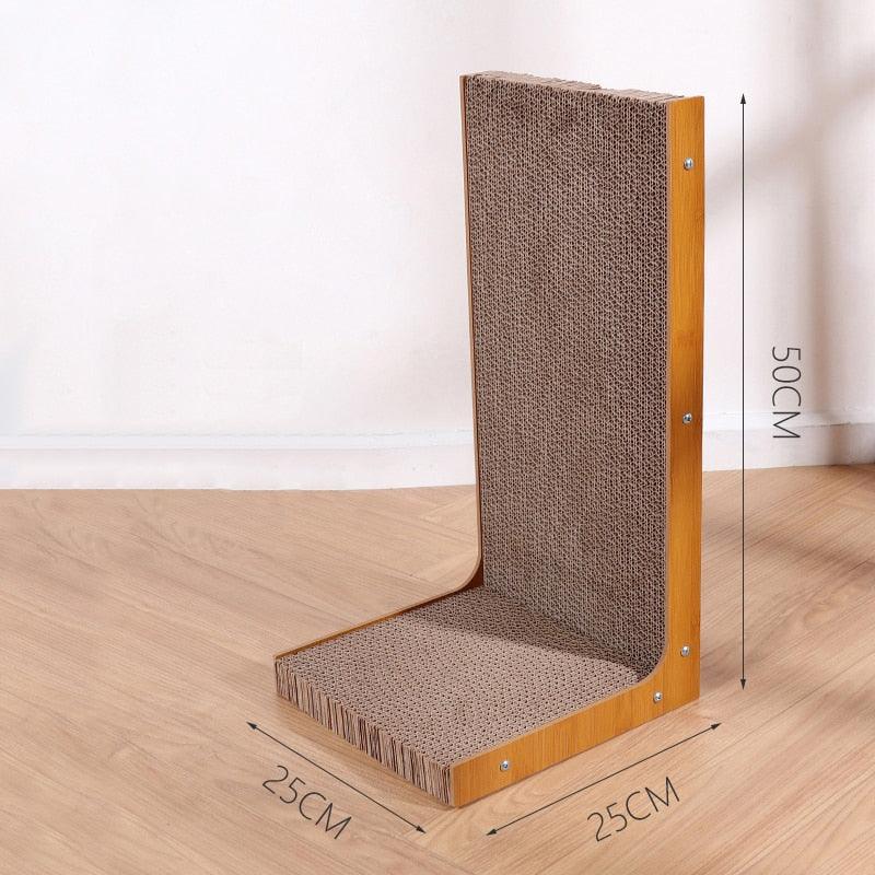 Scratch-n-Sniff Cardboard Cat Scratcher - KittyNook Cat Company
