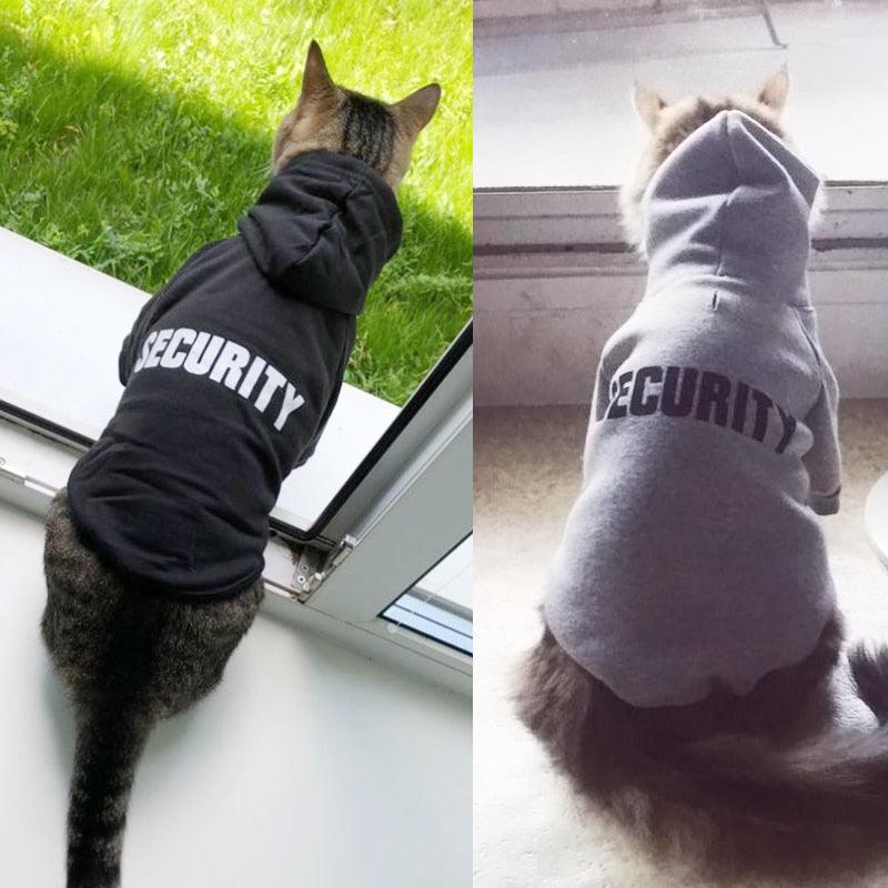Security Cat Costume - KittyNook Cat Company