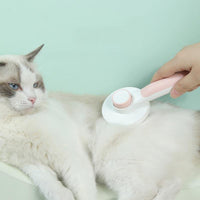 Thumbnail for Self-Cleaning Slicker Brush - KittyNook