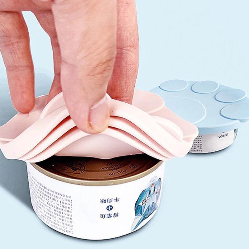 Silicone Lid Cover for Canned Food - KittyNook Cat Company