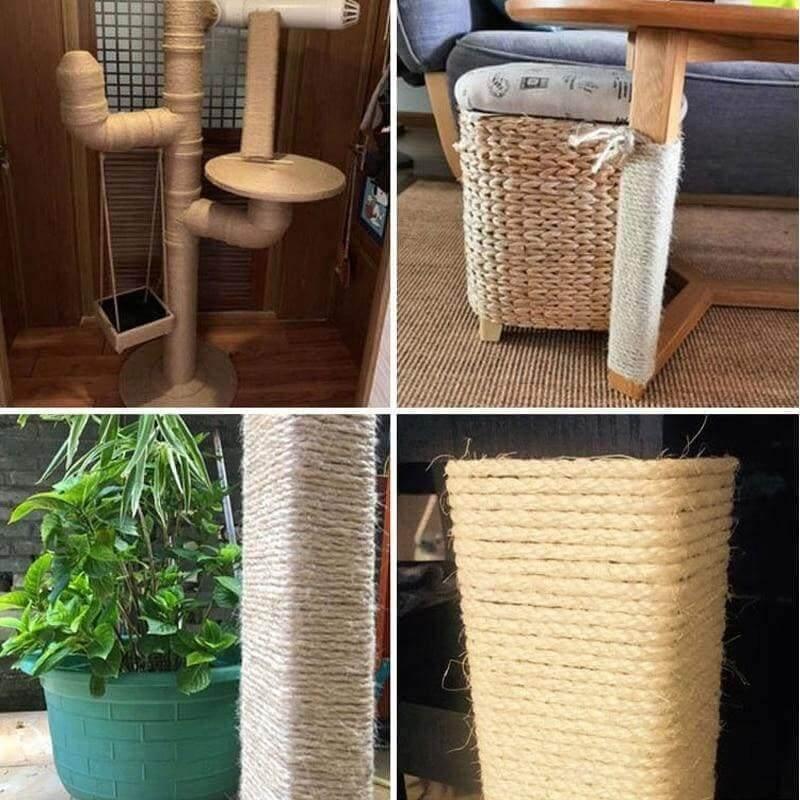 Sisal Rope for DIY Cat Tree - KittyNook
