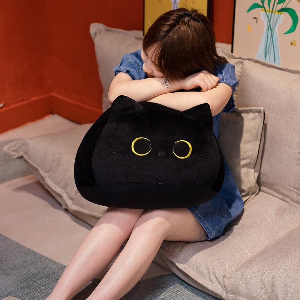 Smooches The Black Cat Plushie - KittyNook Cat Company
