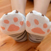 So Kawaii! Cotton Jacquard Paw Socks - KittyNook